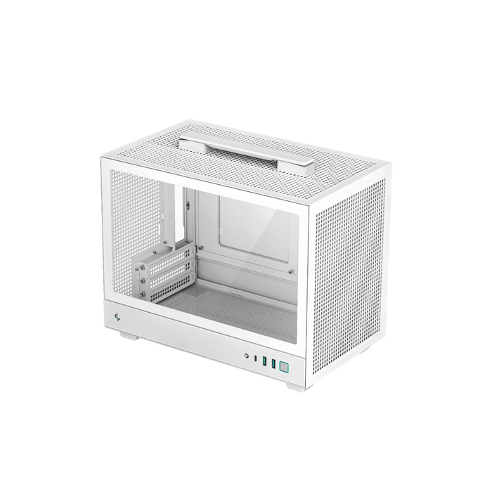 Deepcool CH160 WH White Mini ITX PC Case — Computer Orbit Deepcool CH160 WH White Mini ITX PC Case — Computer Orbit
