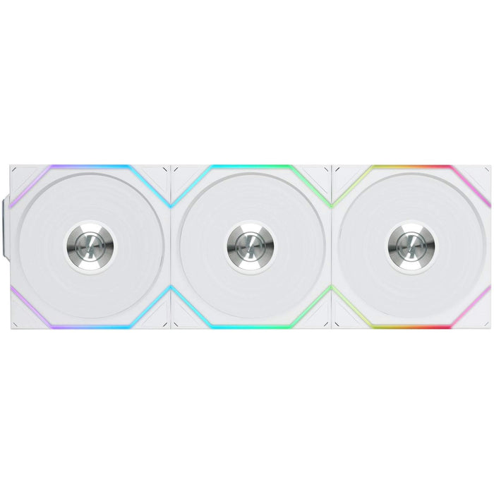 Lian-Li UNI FAN TL120 Wireless Reverse ARGB White 120mm Triple Pack