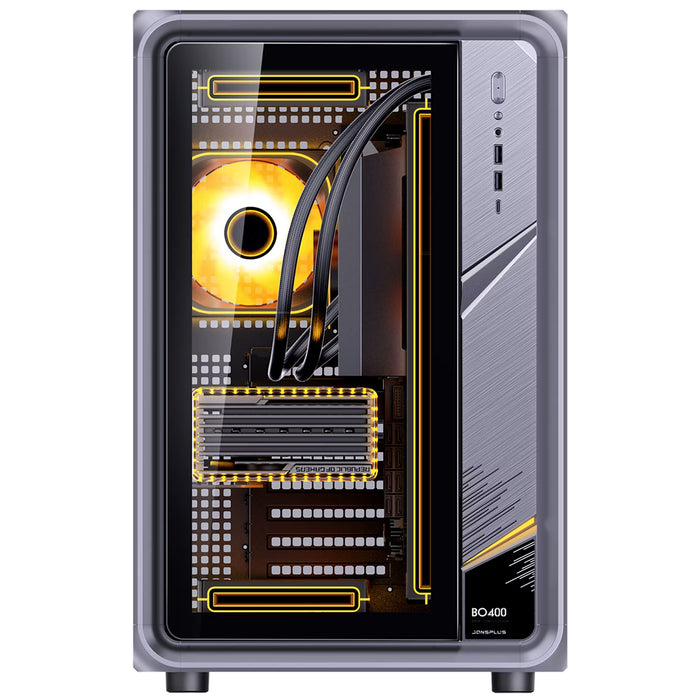 Jonsplus BO400 Aluminium Dual Chamber ATX Case