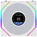 Lian Li UNI FAN TL LCD FLEX Reverse 120mm Fan - White