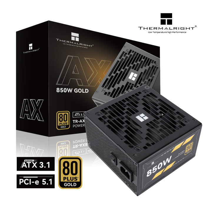 850W Thermalright AX-850 ATX 3.1 Gold Modular PSU