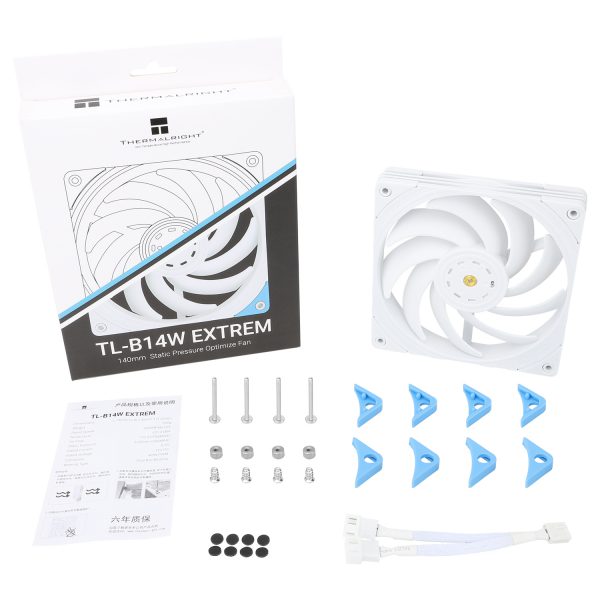 Thermalright TL-B14W Extrem 140mm PWM White Fan