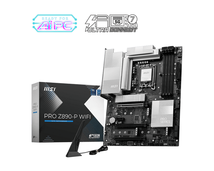 MSI PRO Z890-P WIFI ATX LGA 1851 Motherboard