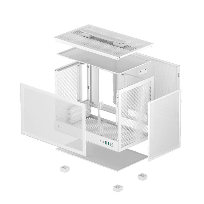 Deepcool CH160 WH White Mini ITX PC Case