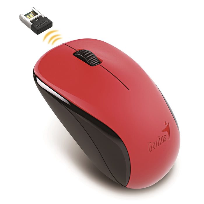 Genuis NX-7000 Red Wireless Mouse