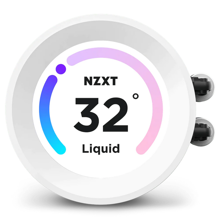NZXT Kraken 360 Elite RGB White 360mm LCD AIO Liquid Cooler - Grade B