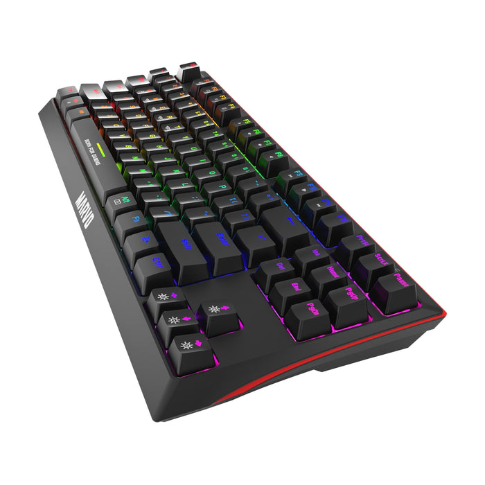 Marvo Scorpion KG953W Wireless RGB TKL Red Switch Keyboard