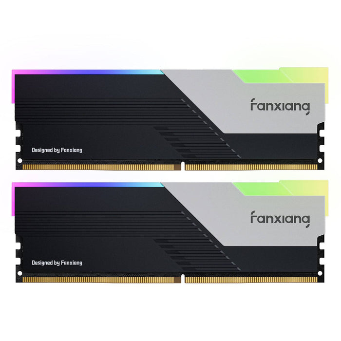 32GB (2x16GB) DDR5 6400MHz CL40 Fanxiang UD51 RGB RAM