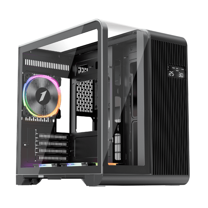 1st Player RT5 ARGB Black Micro-ATX Case