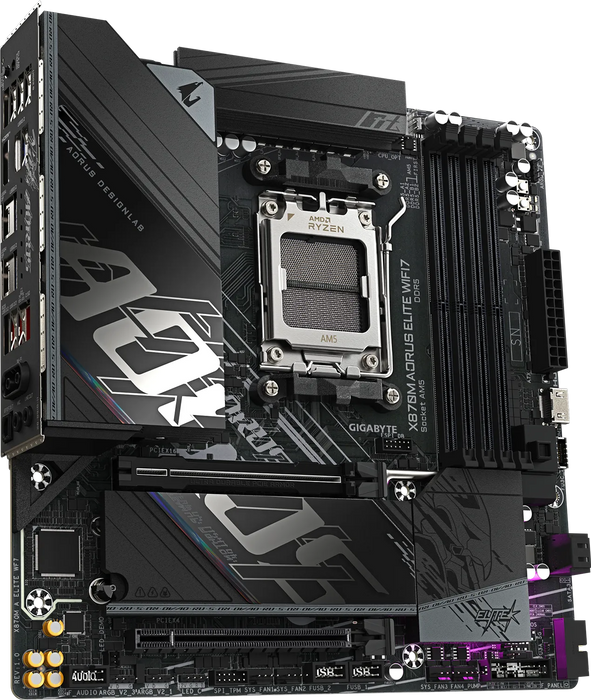 Gigabyte X870M Aorus Elite WIFI7 mATX AM5 Motherboard