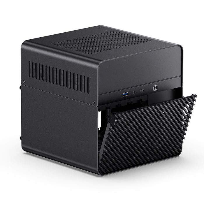 Jonsbo N2 Black Aluminium NAS Mini-ITX PC Case