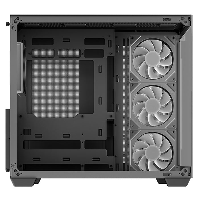 Deepcool CG530 4F A-RGB Black Dual Chamber ATX PC Case