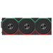 Lian Li UNI FAN TL FLEX Reverse 120mm Triple Fan Pack with Controller - Black