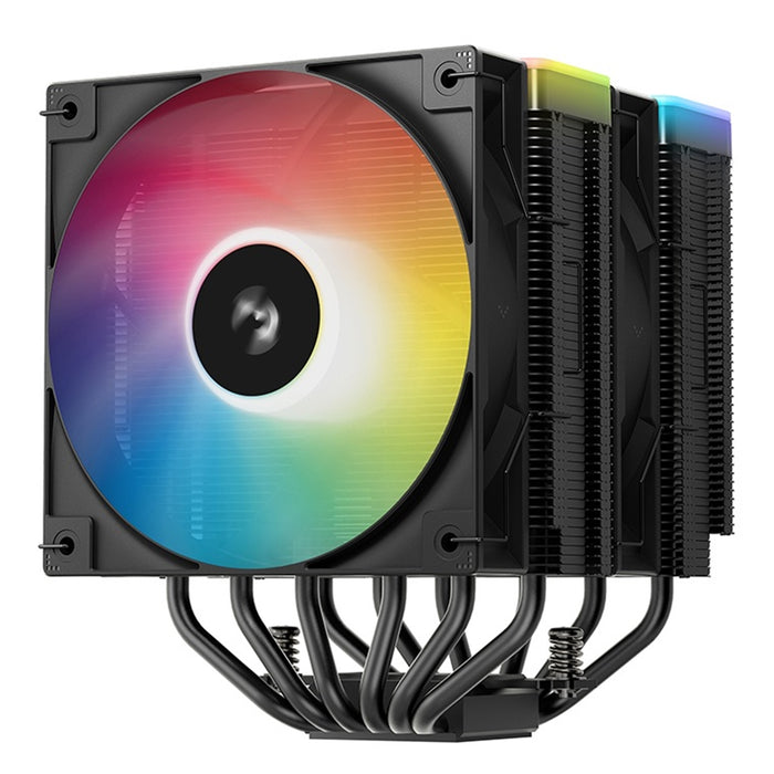 DeepCool AG620 BK ARGB V2 Dual-Tower CPU Air Cooler