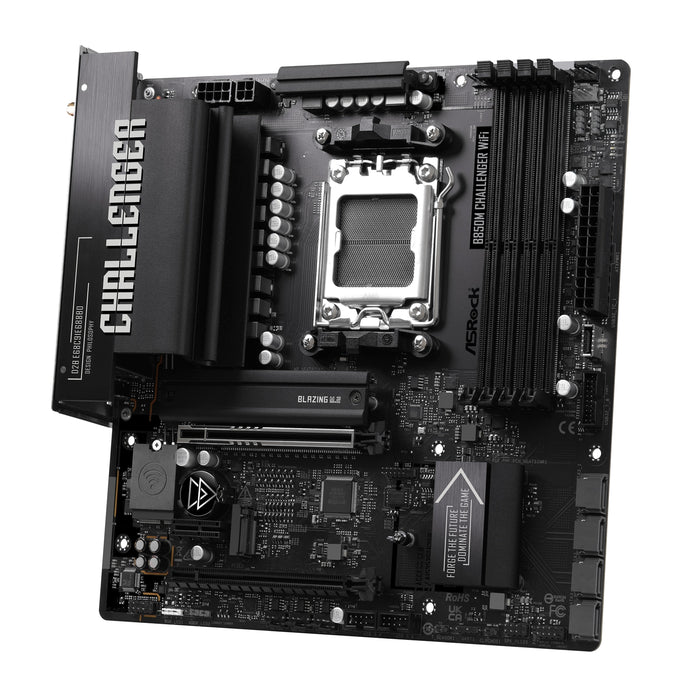 ASRock Challenger B850M WiFi Micro-ATX AM5 Motherboard