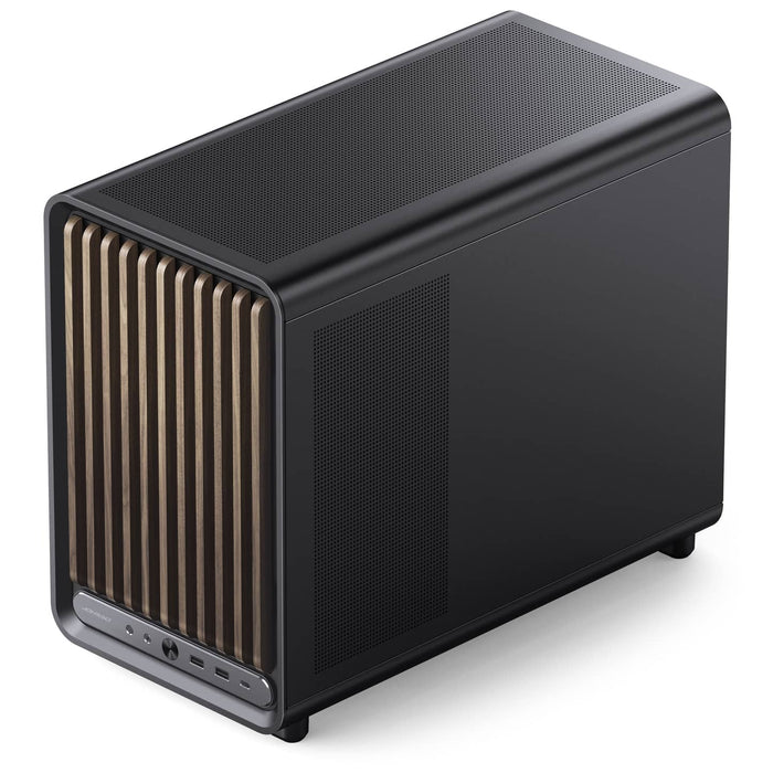 Jonsbo D33 Wood Tempered Glass MATX Case - Black