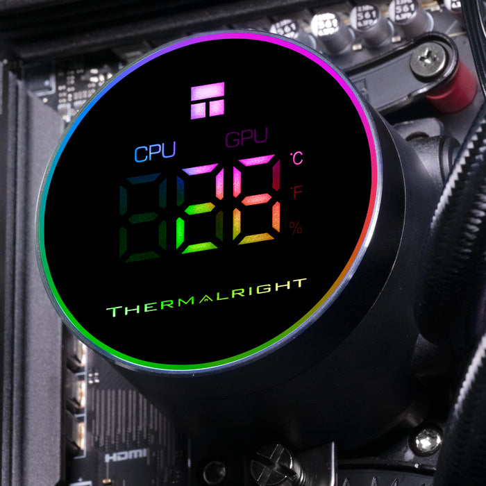 Thermalright Frozen Magic 360 Digital ARGB Black V2 AIO Liquid Cooler
