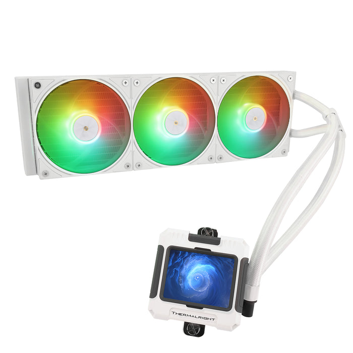 Thermalright Frozen Warframe 360 White ARGB LCD 360mm AIO Liquid Cooler