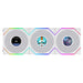 Lian Li UNI FAN TL LCD FLEX 120mm Triple Fan Pack - White
