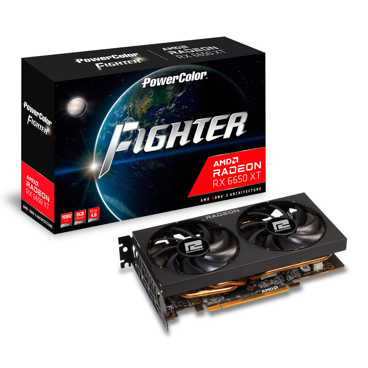 8GB PowerColor RX 6650 XT Fighter Graphics Card — Computer Orbit