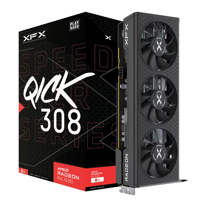 XFX Radeon RX 7600 Speedster QICK 308 8GB Graphics Card