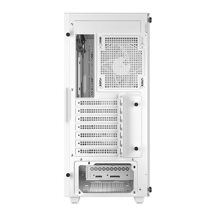 DeepCool CC560 V2 Blue-LED ATX Mid Tower Case White