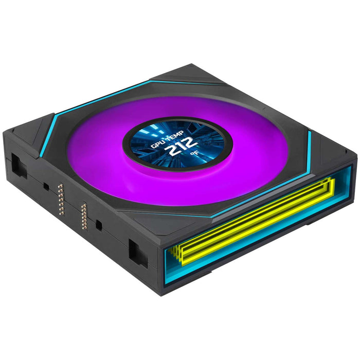 Lian Li UNI FAN SLINF LCD FLEX Reverse 120mm Fan - Black