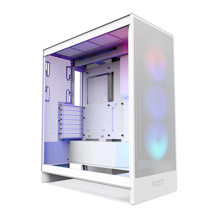 NZXT H7 Flow RGB 2024 White ATX Mid Tower PC Case