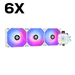 Thermalright Aqua Elite 360 V3 White ARGB AIO Liquid Cooler - OEM BULK 6PCS