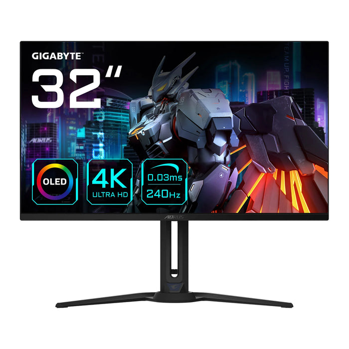 32" Gigabyte AORUS FO32U2 4K 240Hz QD-OLED Gaming Monitor