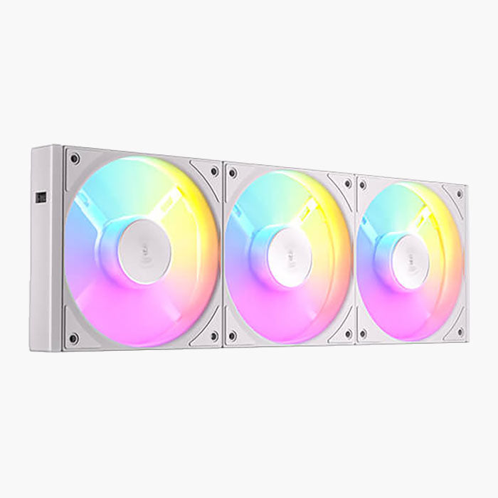 Antec Connect C120R Reverse ARGB 120mm White PWM Triple Pack