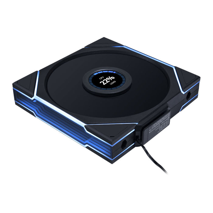 Lian-Li UNI FAN TL140 LCD Wireless Reverse ARGB Black 140mm Fan