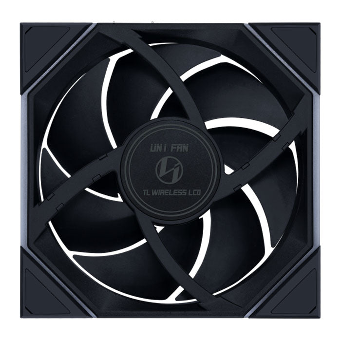 Lian-Li UNI FAN TL140 LCD Wireless Reverse ARGB Black 140mm Fan