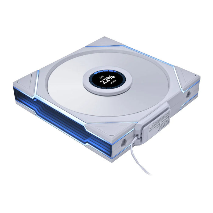 Lian-Li UNI FAN TL140 LCD Wireless Reverse ARGB White 140mm Fan