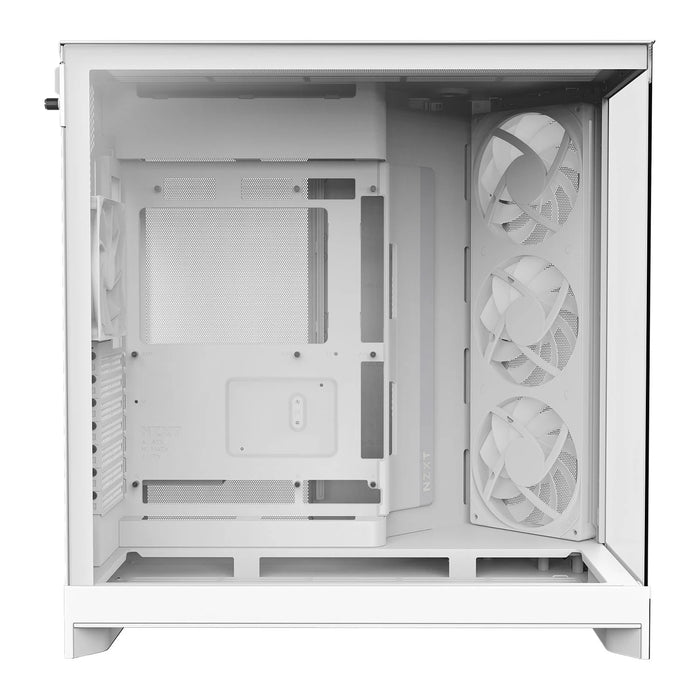 NZXT H9 Flow RGB 2025 White ATX Dual Chamber PC Case