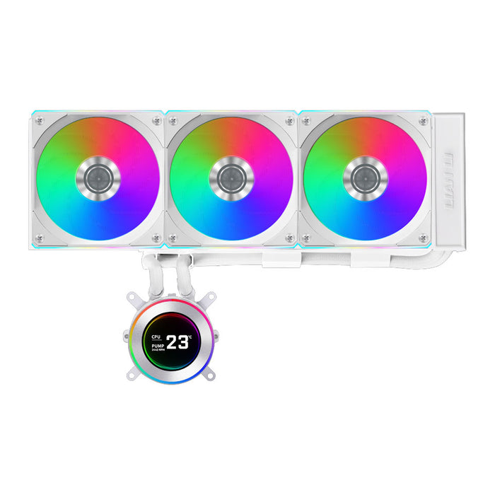 Lian Li HydroShift II LCD-C 360R White 360mm AIO Liquid Cooler