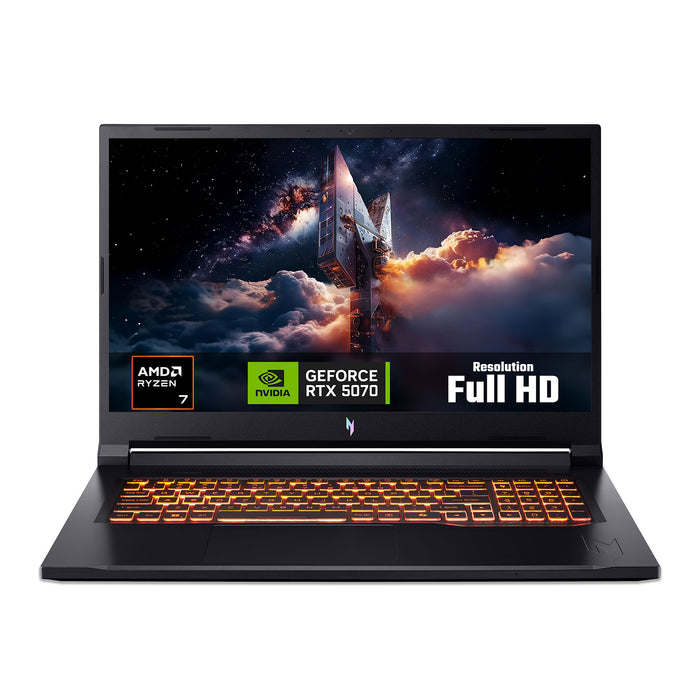 Acer Nitro V 17 AI ANV17-41 Gaming Laptop 17.3" FHD 144Hz AMD Ryzen 7 260 16GB DDR5 512GB SSD RTX 5070 Windows 11 Home