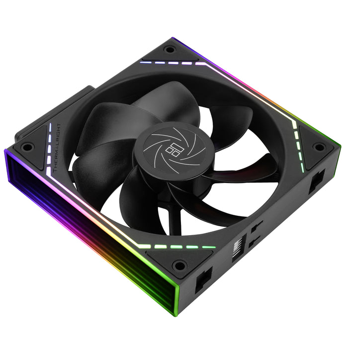 Thermalright TL-M12QR X2 Black A-RGB Reverse 120mm PWM Dual Pack