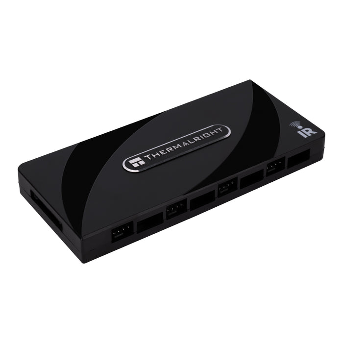 Thermalright 8-Port IR Black PWM Fan and A-RGB SATA Powered Hub