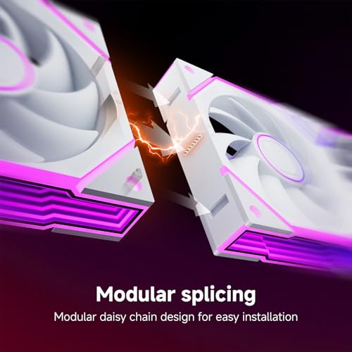 Asiahorse NYOTA Ultra White A-RGB 120mm PWM Fan