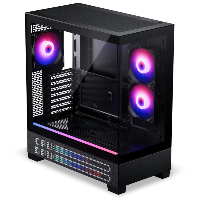 Phanteks XT View Matrix D-RGB Black Tempered Glass ATX PC Case