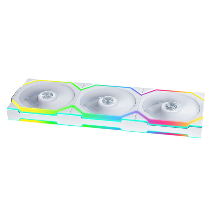 Lian-Li UNI SL120 Wireless A-RGB White Reverse 120mm Triple Pack