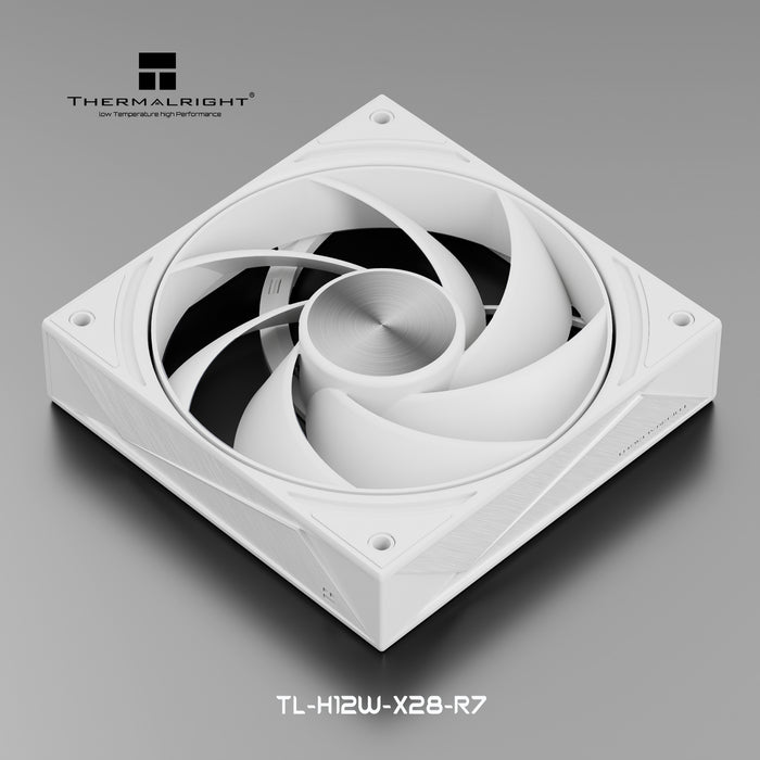 Thermalright TL-H12W-X28-R7 White 120mm PWM Fan