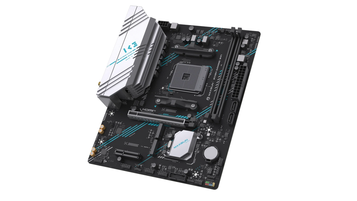 Maxsun B550M Gaming WiFi Micro ATX AM4 Motherboard