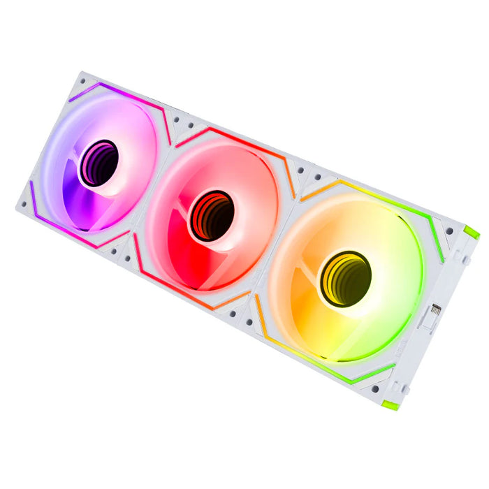 Asiahorse DAWN Pro Reverse White A-RGB 120mm PWM Triple Pack