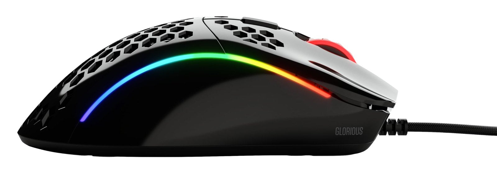 Glorious Gaming Model D- Glossy Black Wired Gaming Mouse