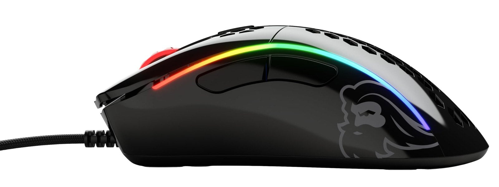 Glorious Gaming Model D- Glossy Black Wired Gaming Mouse