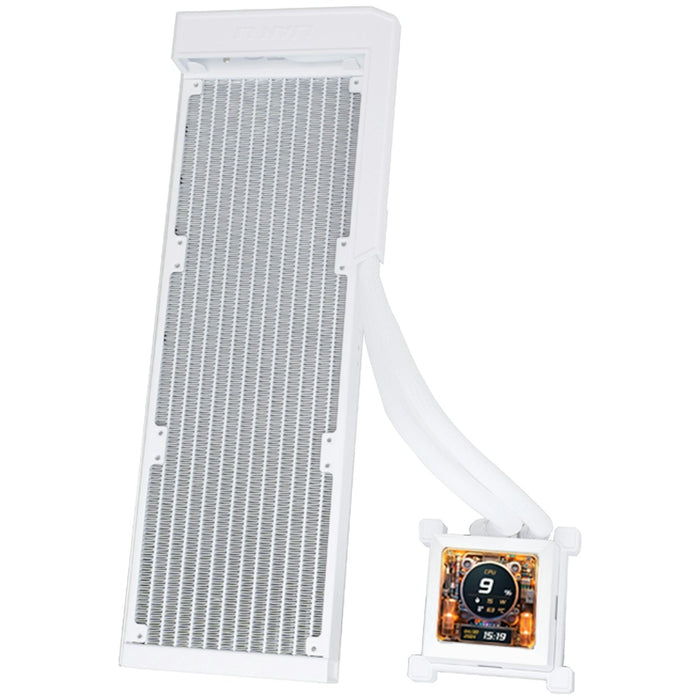 Lian Li HydroShift LCD 360 White Fanless 360mm AIO Liquid Cooler