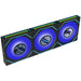 Lian Li UNI FAN SLINF LCD FLEX Reverse 120mm Triple Fan Pack - Black
