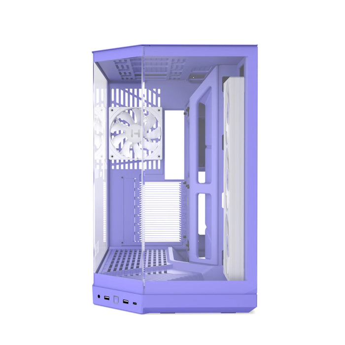 HYTE Y50 Taro Milk TG ATX Case